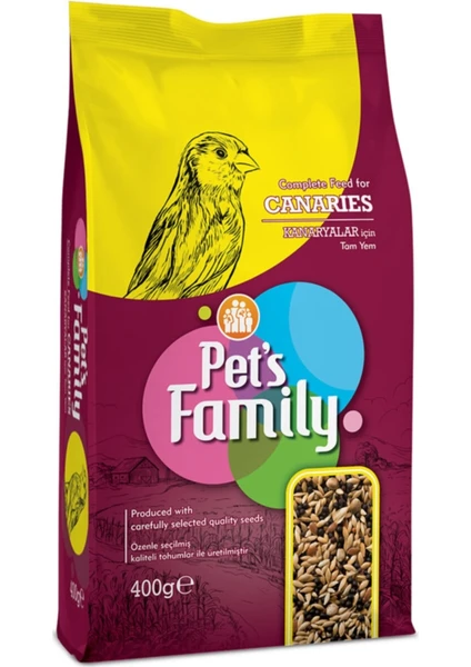 Pets Family Kanarya Yemi 400G