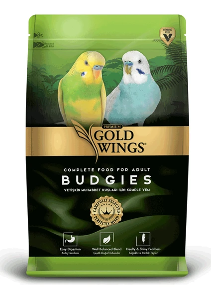 Gold Wings Premium Muhabbet 1 kg