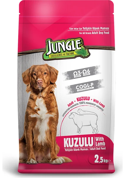 Kuzu Etli Yetişkin Köpek Maması 2,5 kg