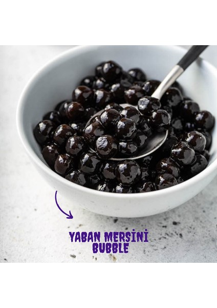 Mim Tea Yaban Mersini Aromalı Bubble Tea 500 gr