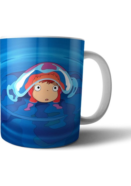 Küçük Deniz Kızı Ponyo Kupa Bardak Model 2