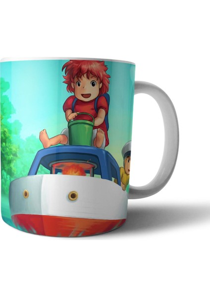 Küçük Deniz Kızı Ponyo Kupa Bardak Model 3