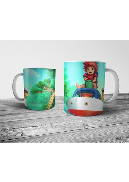 Küçük Deniz Kızı Ponyo Kupa Bardak Model 3 fiyatları