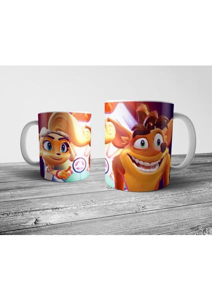 Crash Bandicoot Kupa Bardak Model 2