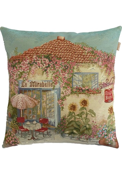 Mirabelle Goblen Kırlent 45 x 45 cm.