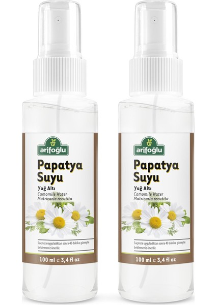 Papatya Suyu Sprey 100 ml + 100 ml 2 Li Set