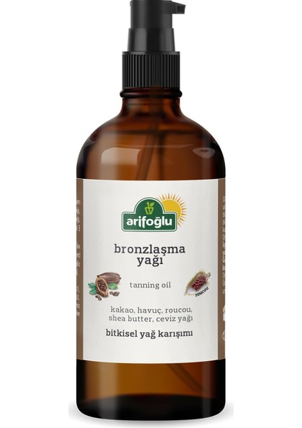 Bronzlaşma Yağı 100 ml (Doğal Hızlı Kalıcı)