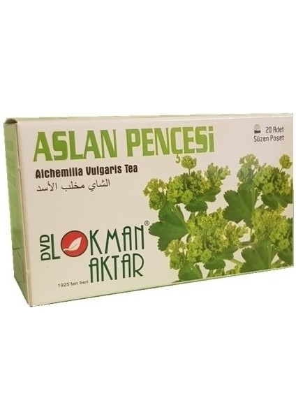 Aslan Pençesi Çayı Poşet Süzen Çay 20'li
