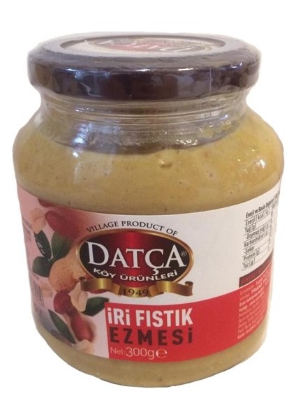 Datça Köy Ürünleri Iri Fıstık Ezmesi 300 gr