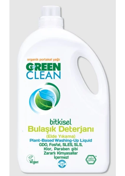 Green Clean Bitkisel Bulaşık Deterjan 2750 ml