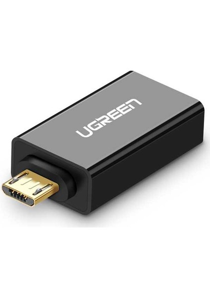 Micro USB OTG USB 2.0 Çevirici Adaptör Beyaz