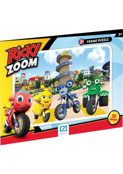 Ca Games Parstek Ricky Zoom 35 Parça Frame Puzzle