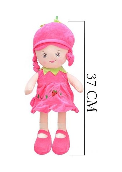 Peluş Bebek Oyuncak 37 cm Koyu Pembe 3428 fiyatları