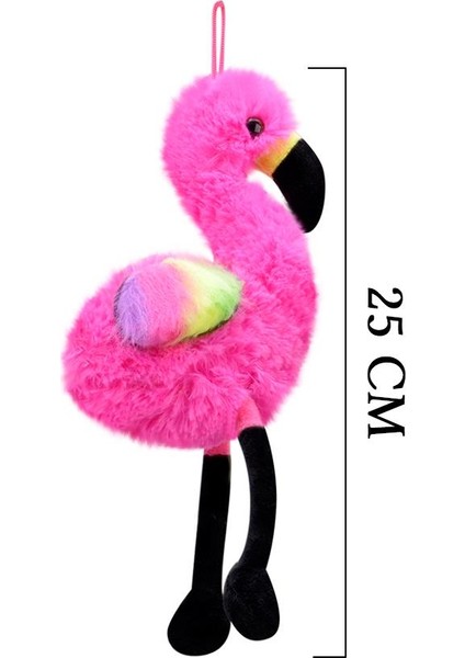 Selay Toys Peluş Flamingo Oyuncak 25 cm 3467