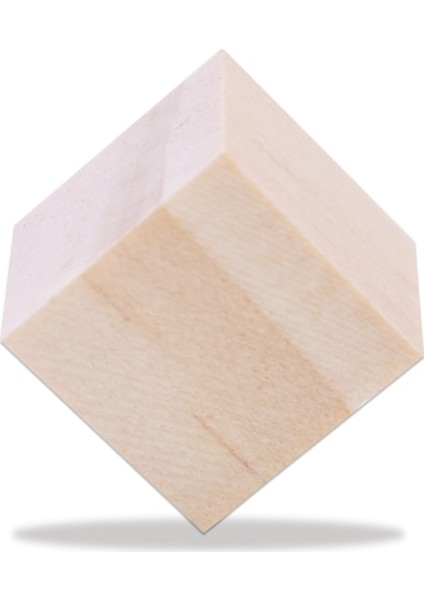 Ahşap Küp - 1x1 cm 43 Adet