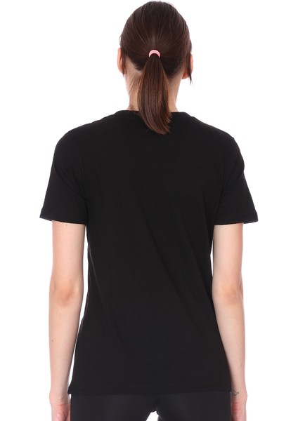 Spo-Assymetric Tee Kadın Siyah Günlük Stil Tişört 712107-SYH fiyatları