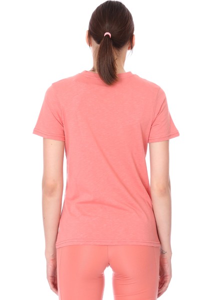 Spo-Assymetric Tee Kadın Pembe Günlük Stil Tişört 712107-PMB fiyatları