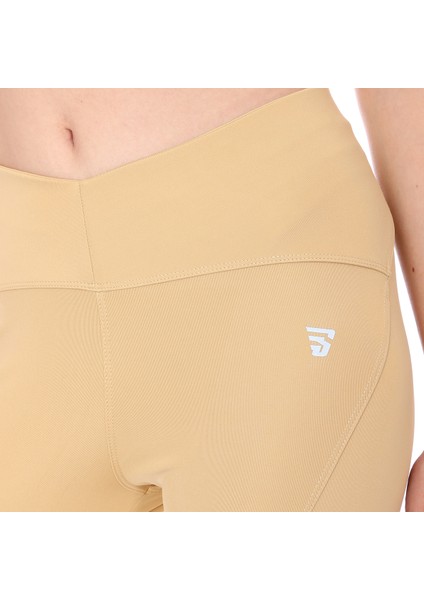 Spo-Womviknewtayt Kadın Bej Günlük Stil Tayt 712104-BEJ fırsatları