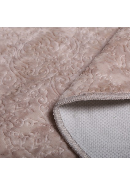 Nova Vizon 80X150 cm Pamuk Kaymaz Taban Peluş Banyo Paspası Büyük Püsküllü Banyo Halısı modelleri