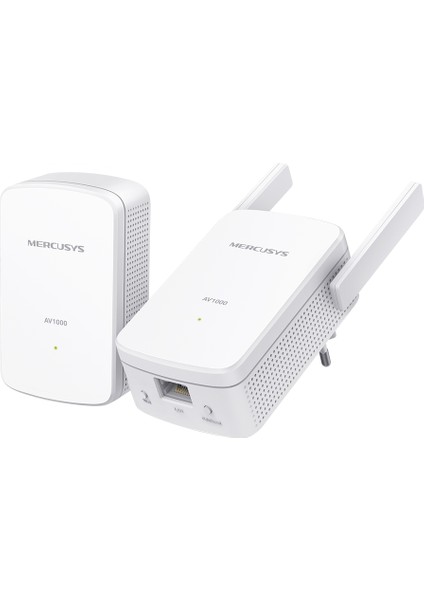 MP510 KIT, AV1000, N300 Mbps, Tak ve Kullan (Kurulum Gerektirmez), Gigabit Ethernet Portlu Powerline WiFi Kiti