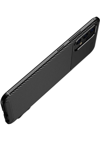 Samsung Galaxy A32 Kılıf Rugged Armor Darbe Emici Uzun Ömürlü Dayanıklı Parmak İzi Yapmaz Karbon Tasarım Negro Silikon Kapak