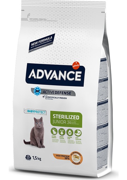 Cat Young Sterilized Kedi Maması 1,5 kg