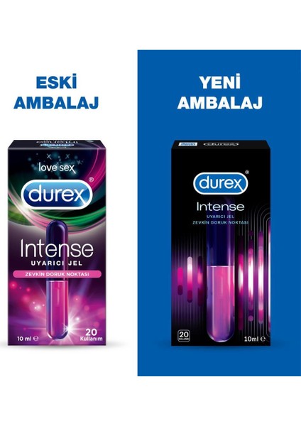 Chill Karma Prezervatif Ekstra Avantaj Paketi 40’lı + Durex Intense Uyarıcı Jel, 10 ml