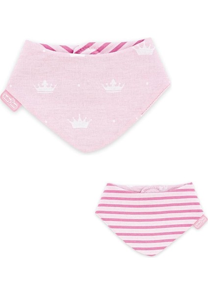 Babyjem Yenidoğan Fular Önlük 515 Pembe