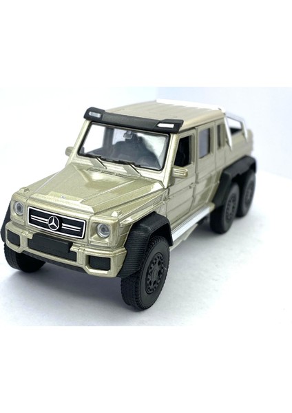 Mercedes-Benz G63 Amg 6x6 - Çek Bırak Oyuncak Araba , Lisanslı Model Araba 1:38