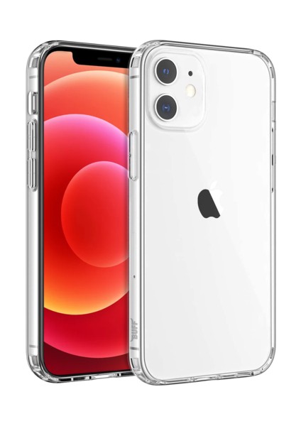 Buff Apple iPhone 12 / 12 Pro Air Hybrid Kilif Crystal Clear BLG01