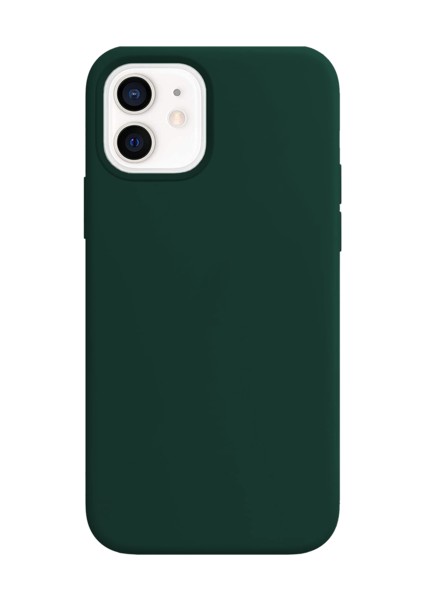 Buff Apple iPhone 12/12 Pro Rubber S Green