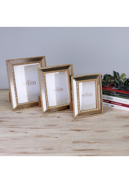15X20 Elsira Aynalı Çerçeve Altın fiyatları