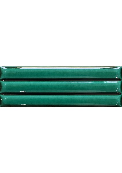 - 7 x 21 Cm. Zümrüt Bambu Seramik Karo (5'li 1 Paket)