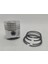 PİSTON + SEGMAN SETİ:LOMBARDINI/3LD 510/STD/ÇAP: 85.00 mm 1