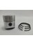 PİSTON + SEGMAN SETİ:LOMBARDINI/LDA 450/0.50/ÇAP: 85.50 mm 1