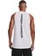 UA BASELINE COTTON TANK 1361901-100 ERKEK BEYAZ Tişört 2