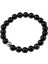 Gold Obsidyen Taşı Bileklik - 300045 4