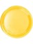 Tabak Plastik Yuvarlak 22 cm Sarı Pk:25 1