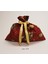 Bordo Zemine Limon Desenli Bakliyat - Erzak Torbası 5,0 kg BEG_36 1