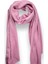 Ikinciten Leya Zebra Desen Parlak Pamuk Şal Pembe 180X70 cm 5
