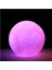 3D Ay Pembe Gece Lambası Dekoratif Küre LED 11 cm Çap 1