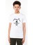 Metallica Baskılı Çocuk Beyaz Tshirt 1