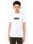 Shvdyxv Logo Baskılı Çocuk Beyaz Tshirt 1