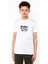 Born To Lose Baskılı Çocuk Beyaz Tshirt 1