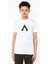 Apex Logo Baskılı Çocuk Beyaz Tshirt 1