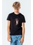 Mr Robot 2 Baskılı Çocuk Siyah T-Shirt 1