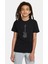 Notalar Gitar Music Baskılı Çocuk Siyah Tshirt 1