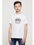 Bts Logo Baskılı Çocuk Beyaz Tshirt 1