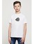 Peace Güvercin Baskılı Çocuk Beyaz Tshirt 1