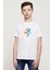 Silhouette Portal Baskılı Çocuk Beyaz Tshirt 1